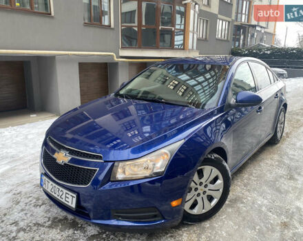 Синий Шевроле Круз, объемом двигателя 1.4 л и пробегом 250 тыс. км за 6777 $, фото 1 на Automoto.ua