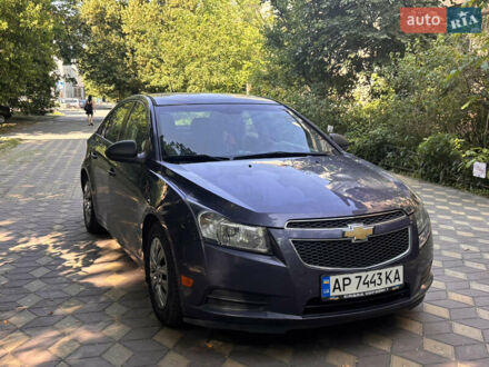 Шевроле Круз 2013 в Запорожье на Automoto.ua Синий Шевроле Круз, объемом двигателя 1.8 л и пробегом 211 тыс. км за 7000 $, фото 1 на Automoto.ua