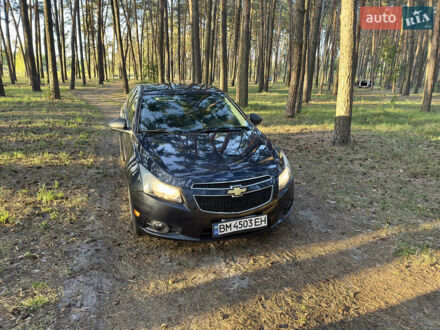 Шевроле Круз 2014 в Сумах на Automoto.ua Синий Шевроле Круз, объемом двигателя 1.8 л и пробегом 161 тыс. км за 7500 $, фото 1 на Automoto.ua