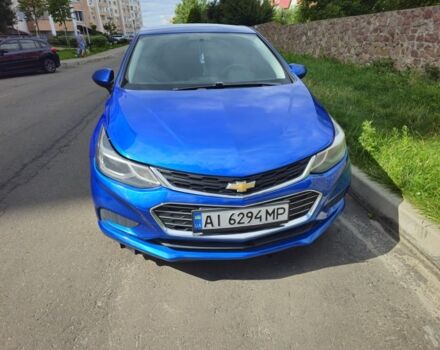 Синий Шевроле Круз, объемом двигателя 1.4 л и пробегом 175 тыс. км за 8700 $, фото 1 на Automoto.ua