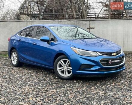 Синий Шевроле Круз, объемом двигателя 1.4 л и пробегом 176 тыс. км за 7990 $, фото 1 на Automoto.ua