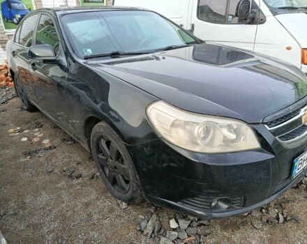 Черный Шевроле Эпика, объемом двигателя 2 л и пробегом 253 тыс. км за 4300 $, фото 2 на Automoto.ua