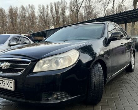 Черный Шевроле Эпика, объемом двигателя 2 л и пробегом 289 тыс. км за 4100 $, фото 1 на Automoto.ua