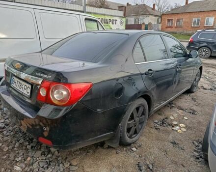 Черный Шевроле Эпика, объемом двигателя 2 л и пробегом 253 тыс. км за 4300 $, фото 3 на Automoto.ua
