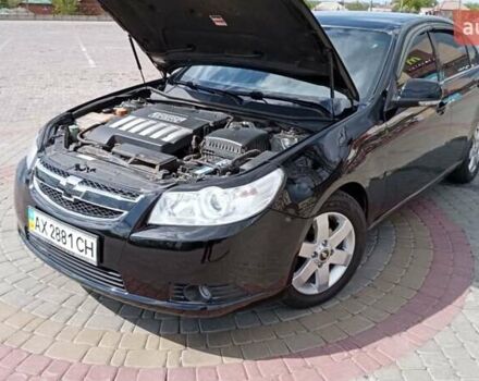 Черный Шевроле Эпика, объемом двигателя 2.5 л и пробегом 145 тыс. км за 6000 $, фото 2 на Automoto.ua