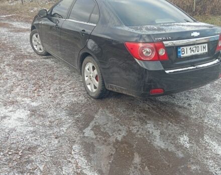 Черный Шевроле Эпика, объемом двигателя 2 л и пробегом 220 тыс. км за 4100 $, фото 2 на Automoto.ua