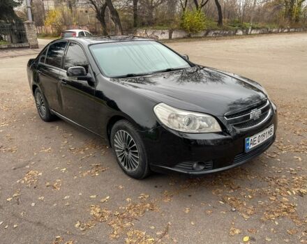 Черный Шевроле Эпика, объемом двигателя 2 л и пробегом 260 тыс. км за 3400 $, фото 2 на Automoto.ua
