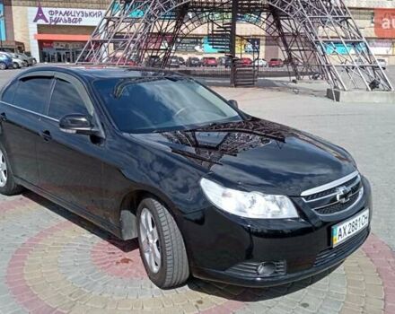 Черный Шевроле Эпика, объемом двигателя 2.5 л и пробегом 145 тыс. км за 6000 $, фото 3 на Automoto.ua