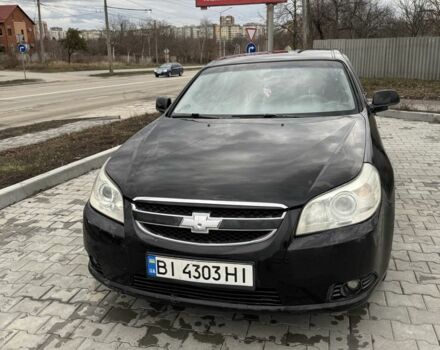 Черный Шевроле Эпика, объемом двигателя 2 л и пробегом 350 тыс. км за 3700 $, фото 1 на Automoto.ua