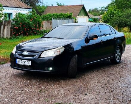 Черный Шевроле Эпика, объемом двигателя 2 л и пробегом 140 тыс. км за 5650 $, фото 4 на Automoto.ua