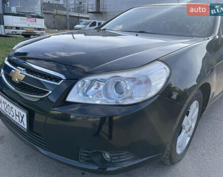 Черный Шевроле Эпика, объемом двигателя 2.49 л и пробегом 118 тыс. км за 6900 $, фото 1 на Automoto.ua