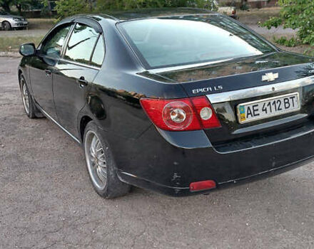 Черный Шевроле Эпика, объемом двигателя 2 л и пробегом 152 тыс. км за 5900 $, фото 2 на Automoto.ua