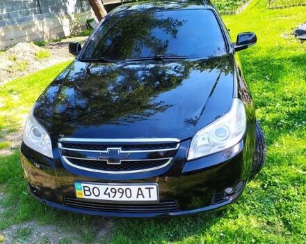 Чорний Шевроле Епіка, об'ємом двигуна 2 л та пробігом 133 тис. км за 4650 $, фото 2 на Automoto.ua