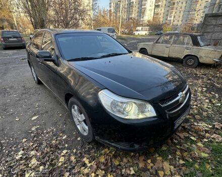 Черный Шевроле Эпика, объемом двигателя 2 л и пробегом 236 тыс. км за 4099 $, фото 4 на Automoto.ua