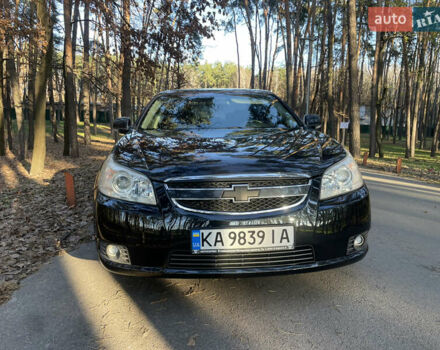 Черный Шевроле Эпика, объемом двигателя 2 л и пробегом 190 тыс. км за 4950 $, фото 2 на Automoto.ua