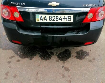 Черный Шевроле Эпика, объемом двигателя 2 л и пробегом 586 тыс. км за 3200 $, фото 1 на Automoto.ua