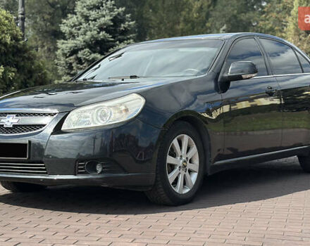 Черный Шевроле Эпика, объемом двигателя 2 л и пробегом 230 тыс. км за 4700 $, фото 1 на Automoto.ua