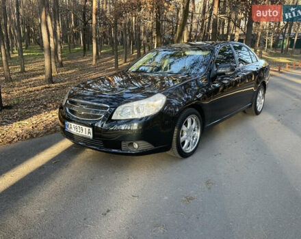 Черный Шевроле Эпика, объемом двигателя 2 л и пробегом 190 тыс. км за 4950 $, фото 1 на Automoto.ua
