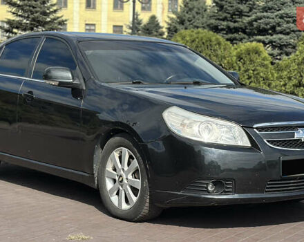 Черный Шевроле Эпика, объемом двигателя 2 л и пробегом 230 тыс. км за 4700 $, фото 4 на Automoto.ua