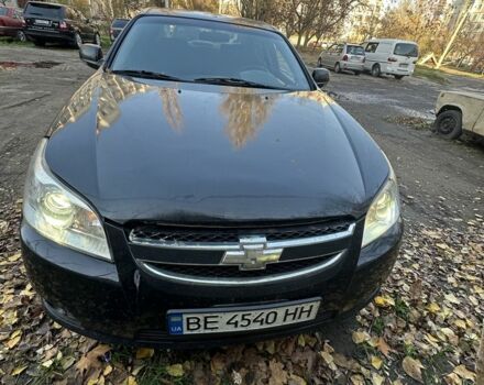 Черный Шевроле Эпика, объемом двигателя 2 л и пробегом 236 тыс. км за 4099 $, фото 2 на Automoto.ua