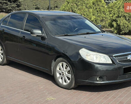 Черный Шевроле Эпика, объемом двигателя 2 л и пробегом 230 тыс. км за 4700 $, фото 5 на Automoto.ua