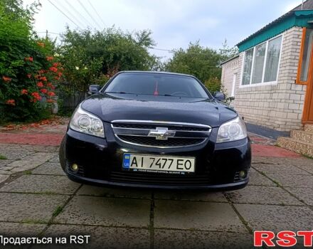 Черный Шевроле Эпика, объемом двигателя 2 л и пробегом 201 тыс. км за 3700 $, фото 1 на Automoto.ua