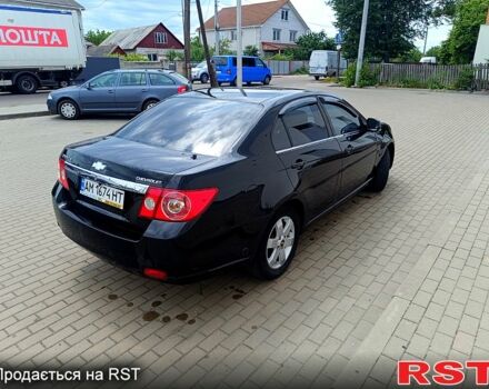 Чорний Шевроле Епіка, об'ємом двигуна 2 л та пробігом 119 тис. км за 4700 $, фото 2 на Automoto.ua