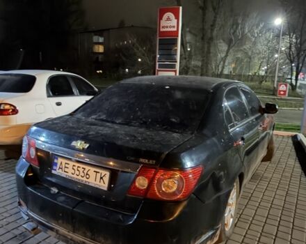 Черный Шевроле Эпика, объемом двигателя 2.5 л и пробегом 250 тыс. км за 1350 $, фото 2 на Automoto.ua