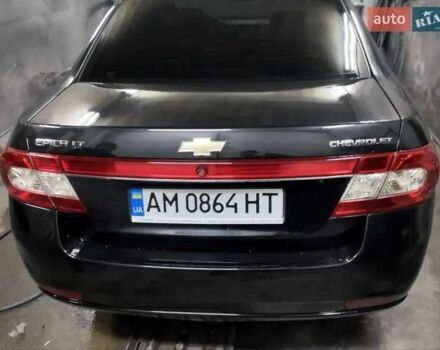 Черный Шевроле Эпика, объемом двигателя 2.5 л и пробегом 259 тыс. км за 5000 $, фото 3 на Automoto.ua