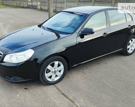 Черный Шевроле Эпика, объемом двигателя 2.49 л и пробегом 173 тыс. км за 6500 $, фото 6 на Automoto.ua