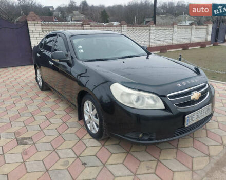 Черный Шевроле Эпика, объемом двигателя 1.99 л и пробегом 205 тыс. км за 3750 $, фото 2 на Automoto.ua