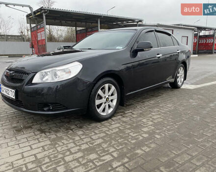 Черный Шевроле Эпика, объемом двигателя 2.49 л и пробегом 235 тыс. км за 5800 $, фото 1 на Automoto.ua