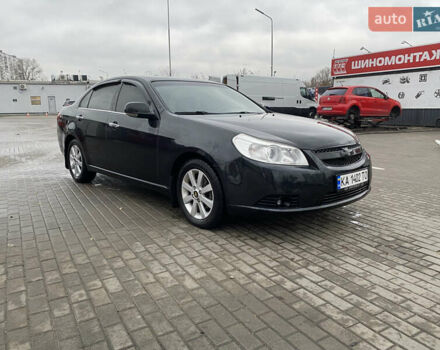 Черный Шевроле Эпика, объемом двигателя 2.49 л и пробегом 235 тыс. км за 5800 $, фото 2 на Automoto.ua