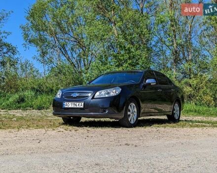Черный Шевроле Эпика, объемом двигателя 2.46 л и пробегом 160 тыс. км за 3500 $, фото 2 на Automoto.ua