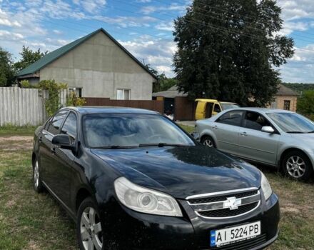 Черный Шевроле Эпика, объемом двигателя 2 л и пробегом 250 тыс. км за 3700 $, фото 1 на Automoto.ua