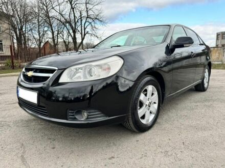 Черный Шевроле Эпика, объемом двигателя 2 л и пробегом 283 тыс. км за 5300 $, фото 1 на Automoto.ua
