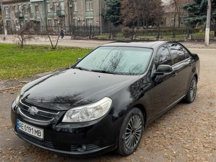 Черный Шевроле Эпика, объемом двигателя 2 л и пробегом 260 тыс. км за 3400 $, фото 1 на Automoto.ua