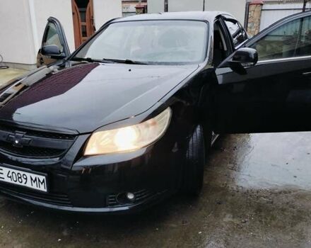 Черный Шевроле Эпика, объемом двигателя 2.5 л и пробегом 295 тыс. км за 3970 $, фото 1 на Automoto.ua