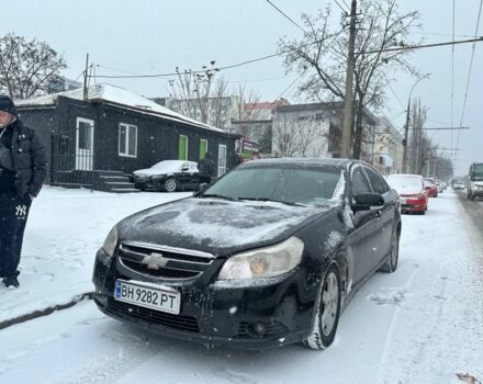 Черный Шевроле Эпика, объемом двигателя 2.5 л и пробегом 250 тыс. км за 3600 $, фото 1 на Automoto.ua