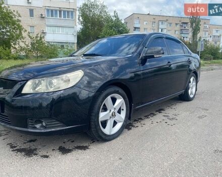 Черный Шевроле Эпика, объемом двигателя 2.49 л и пробегом 245 тыс. км за 4200 $, фото 1 на Automoto.ua