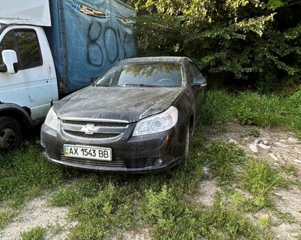 Черный Шевроле Эпика, объемом двигателя 2 л и пробегом 175 тыс. км за 2000 $, фото 1 на Automoto.ua