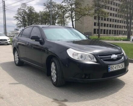 Черный Шевроле Эпика, объемом двигателя 2.49 л и пробегом 260 тыс. км за 2500 $, фото 1 на Automoto.ua