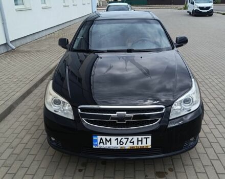 Чорний Шевроле Епіка, об'ємом двигуна 2 л та пробігом 119 тис. км за 5250 $, фото 1 на Automoto.ua