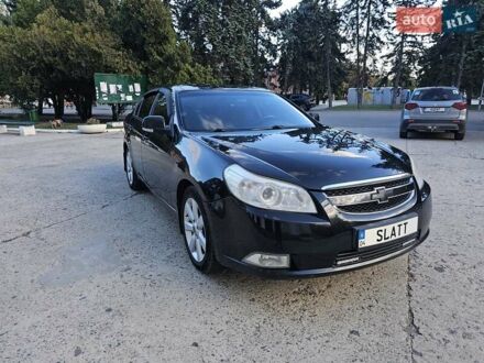 Черный Шевроле Эпика, объемом двигателя 1.99 л и пробегом 180 тыс. км за 5000 $, фото 1 на Automoto.ua