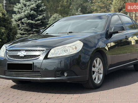 Черный Шевроле Эпика, объемом двигателя 2 л и пробегом 230 тыс. км за 4700 $, фото 1 на Automoto.ua