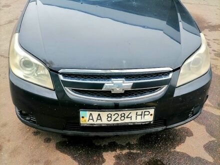 Черный Шевроле Эпика, объемом двигателя 2 л и пробегом 586 тыс. км за 3200 $, фото 1 на Automoto.ua