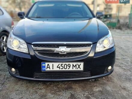 Черный Шевроле Эпика, объемом двигателя 2.5 л и пробегом 190 тыс. км за 5000 $, фото 1 на Automoto.ua