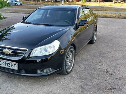 Черный Шевроле Эпика, объемом двигателя 2 л и пробегом 152 тыс. км за 5900 $, фото 1 на Automoto.ua