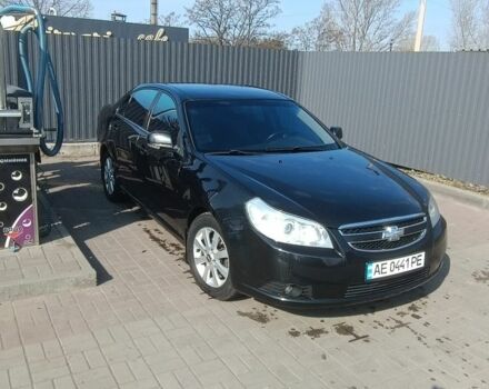 Чорний Шевроле Епіка, об'ємом двигуна 2 л та пробігом 155 тис. км за 4600 $, фото 1 на Automoto.ua
