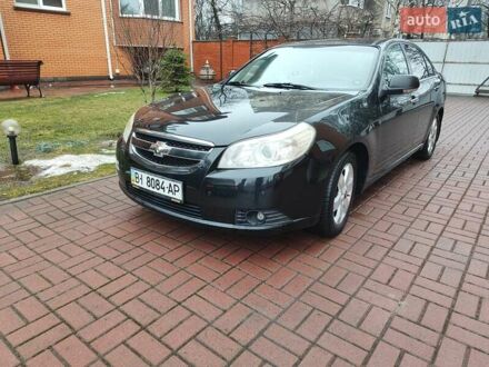 Черный Шевроле Эпика, объемом двигателя 2.49 л и пробегом 266 тыс. км за 5100 $, фото 1 на Automoto.ua